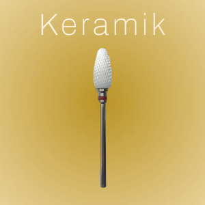 Keramik Fräser - Bit | Birnenform | Fein | Basic Line